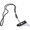 Sicurix Standard Lanyards, w/Hook, 36" L, 12/PK, Black 12PK BAU68939 - alternate 3